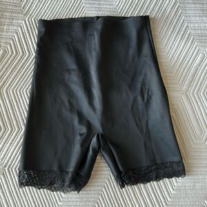 Dreamwear Shapewear high waisted nylon spandex black size Large